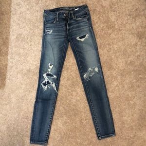 Super stretch ankle jeggings